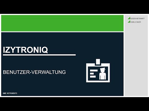 IzytronIQ Admin: Benutzerverwaltung, Rollen und Rechte