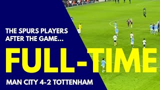 FULL-TIME: Manchester City 4-2 Tottenham: The Players After the Final Whistle