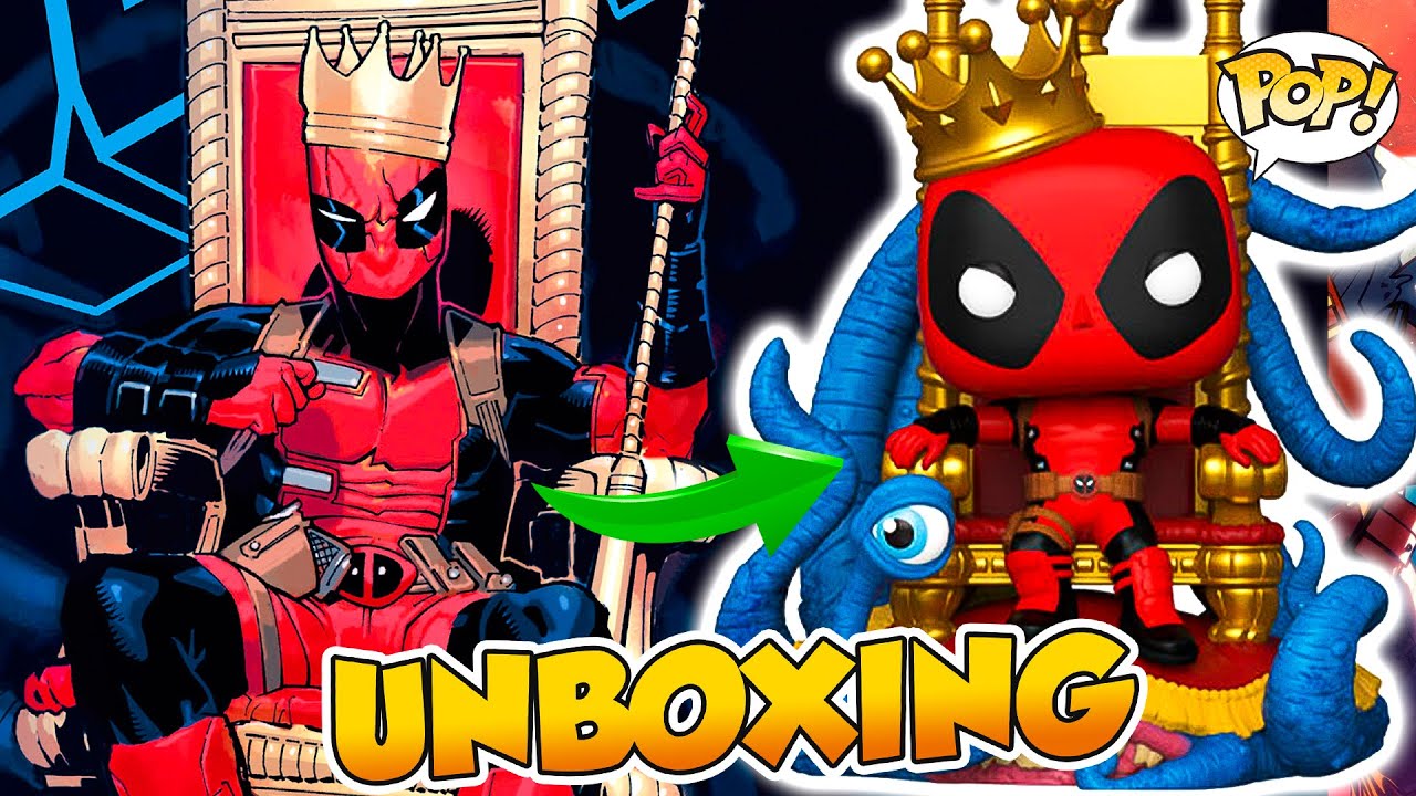 REY DEADPOOL UNBOXING FIGURA FUNKO POP COLECCIONABLE RESEÑA KING ...