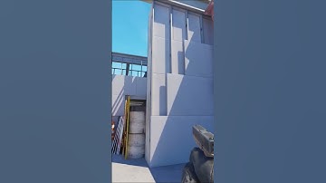 2 smokes for B site from T spawn on Vertigo #shorts #csgo #cs2