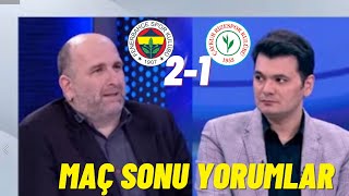 Fenerbahçe 2-1 Çaykur Rizespor Maç Özet-Maçın Yorumları.