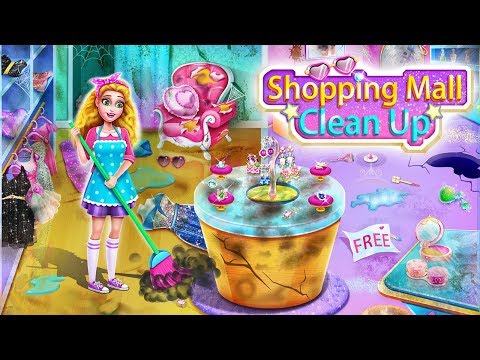 Shopping Mall House Clean Up–Girls Clean Home Game by FunPop