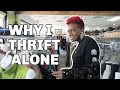 This is Why I Thrift Alone | Let's Go Thrifting | RushOurFashion