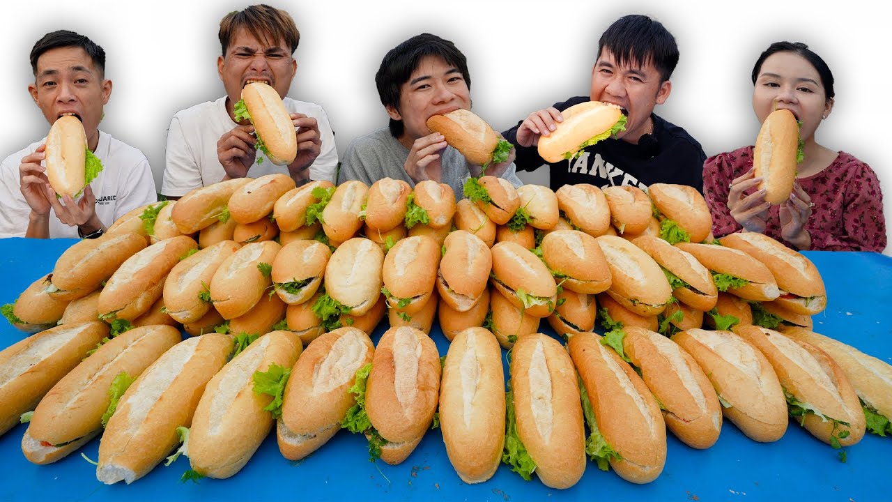 Hưng Troll | Thử Thách Người Cuối Cùng Ngừng Ăn Bánh Mì Pate Thắng Nhận 500$