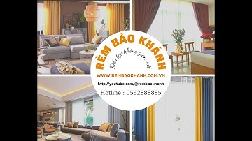 Mẫu rèm cầu vồng nhập Hàn Quốc - Rèm Bảo Khánh