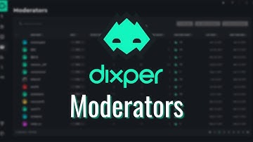Dixper Moderators Tab Explanation