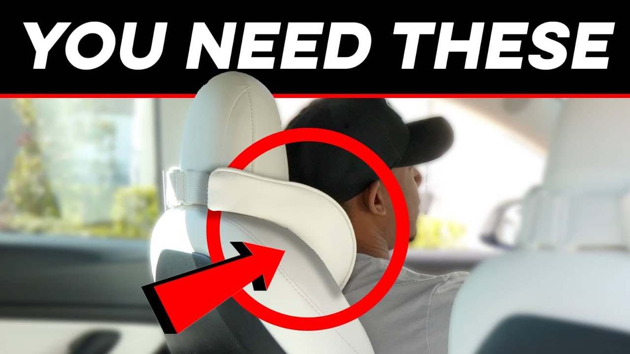 Why You NEED These Tesla Neck Headrest Pillows 