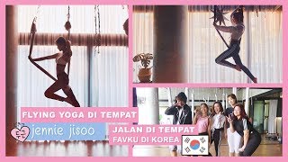 Beby Vlog #70 - FLYING YOGA DI TEMPATNYA JENNIE & JISOO😱🙊💖   JALAN DI TEMPAT FAVKU DI KOREA