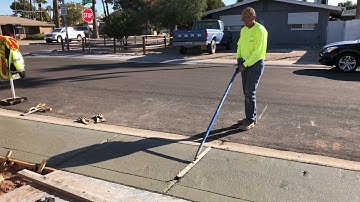 PlzOs: Creating expansion joints on sidewalk