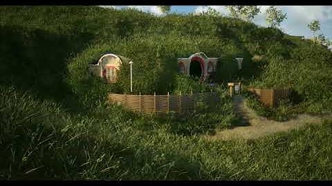 Cinematic realtime render of Bagend