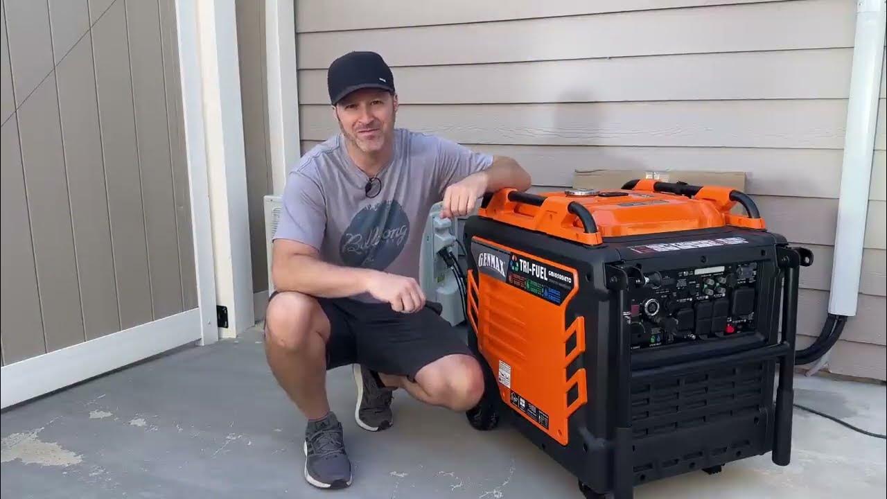 Test Video by johnnysweekends about Genmax Trifuel Inverter Generator