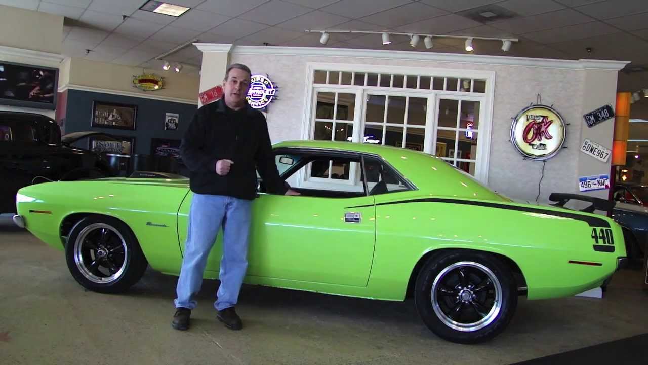 1970 Plymouth Barracuda 440 Six Pack For Sale Youtube