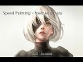 Speed Painting - NieR:Automata 2B 니어 오토마타 2B (Photoshop)