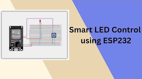 Smart LED Control Using ESP32 and Push Button #youtubevideo #ledcontrol