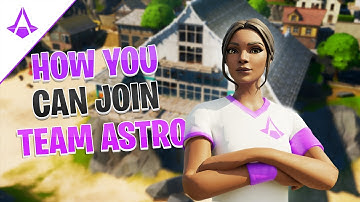How YOU Can Join Team Astro (Join A Fortnite Clan)