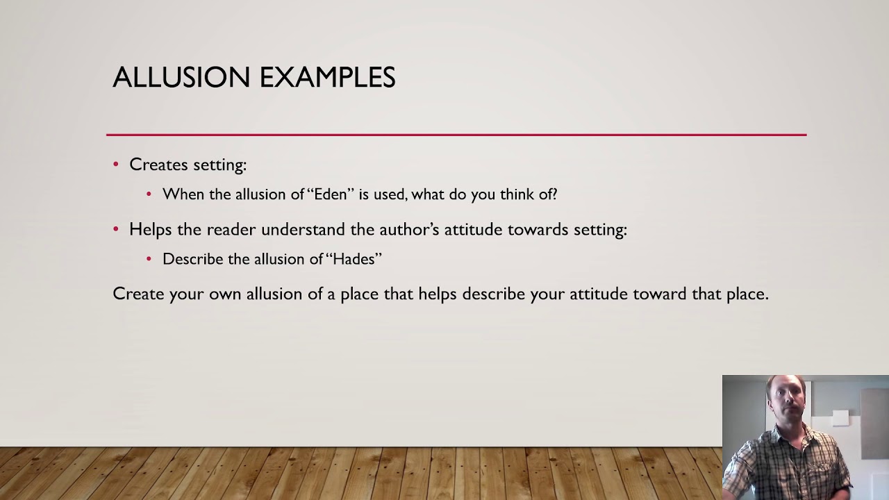 #6 Allusion (not illusion) - YouTube