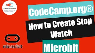 How to create Stop Watch in Microbit