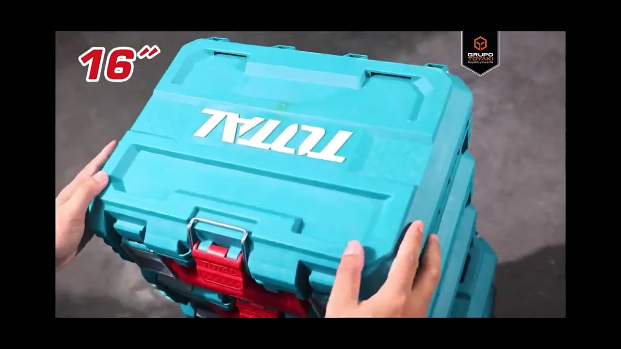 Carro para Maletas Apilables Para Herramientas HTWB61001 TOTAL