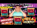 My BIGGEST JACKPOT On Diamond Queen Slot -$40 MAX BET | High Limit Slot Machine MEGA HANDPAY JACKPOT