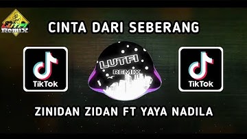 DJ CINTA DARI SEBERANG ZIDAN FT. YAYA NADILA MIX TERBARU TRENDING SONG