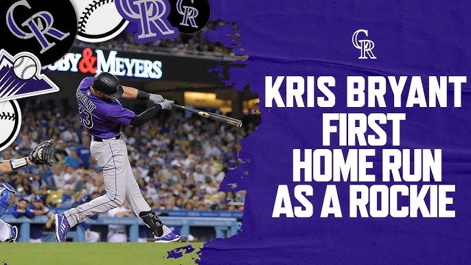 Colorado Rockies - Russell Wilson and Kris Bryant jersey exchange