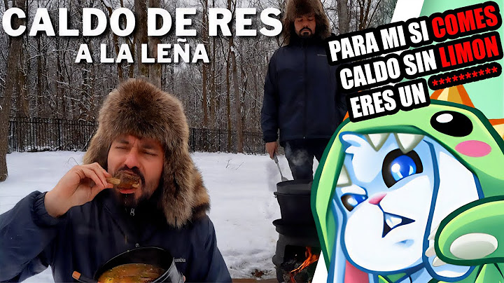 CONTERSTINE REACCIONANDO A Cazuela de Res en la nieve | La Capital