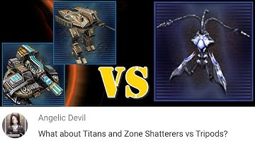 Steel Talons Titan & Shatterer vs Scrin Tripod