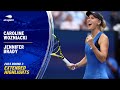 Caroline Wozniacki Vs Jennifer Brady Extended Highlights 2023 US Open Round 3