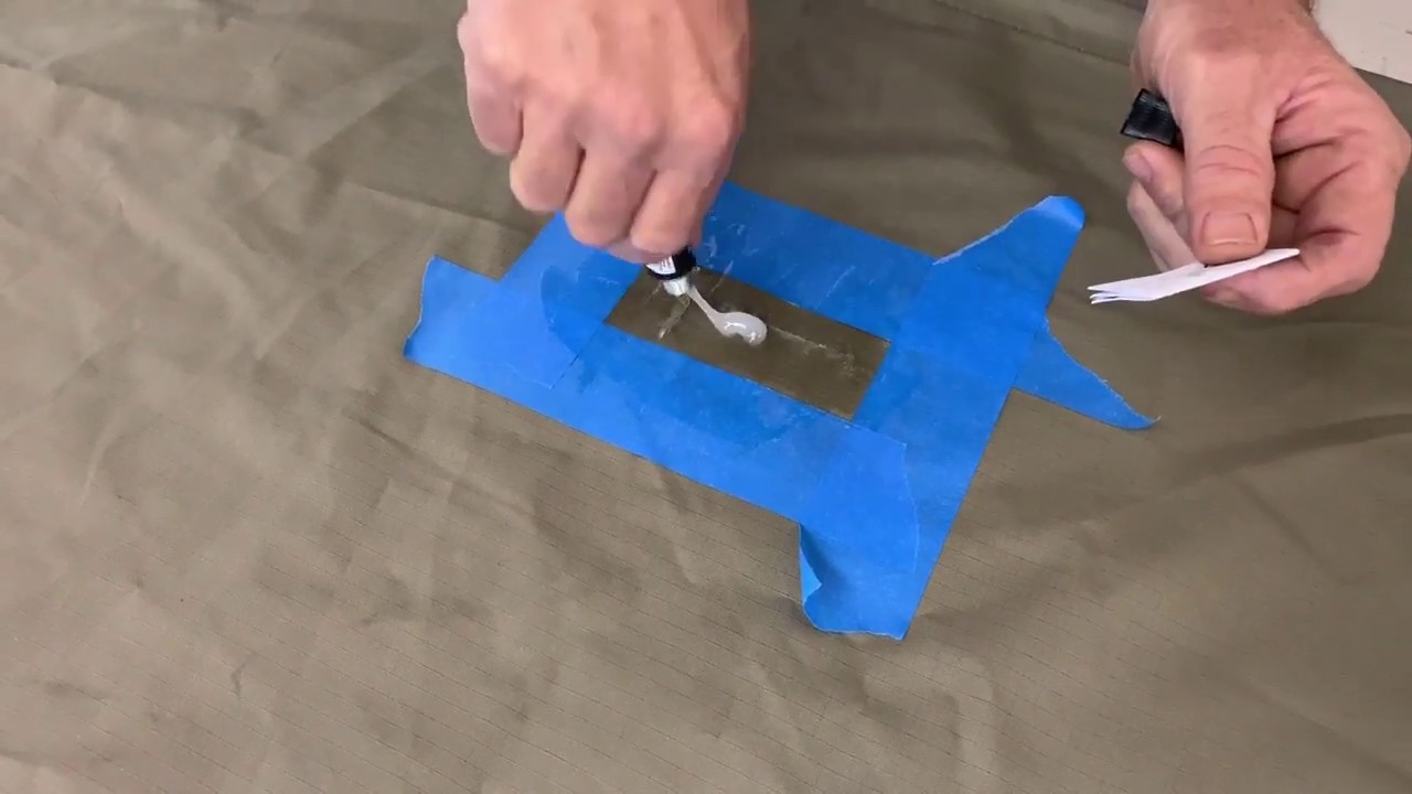Fixing a tear in your RTT or Awning with 23Zero YouTube