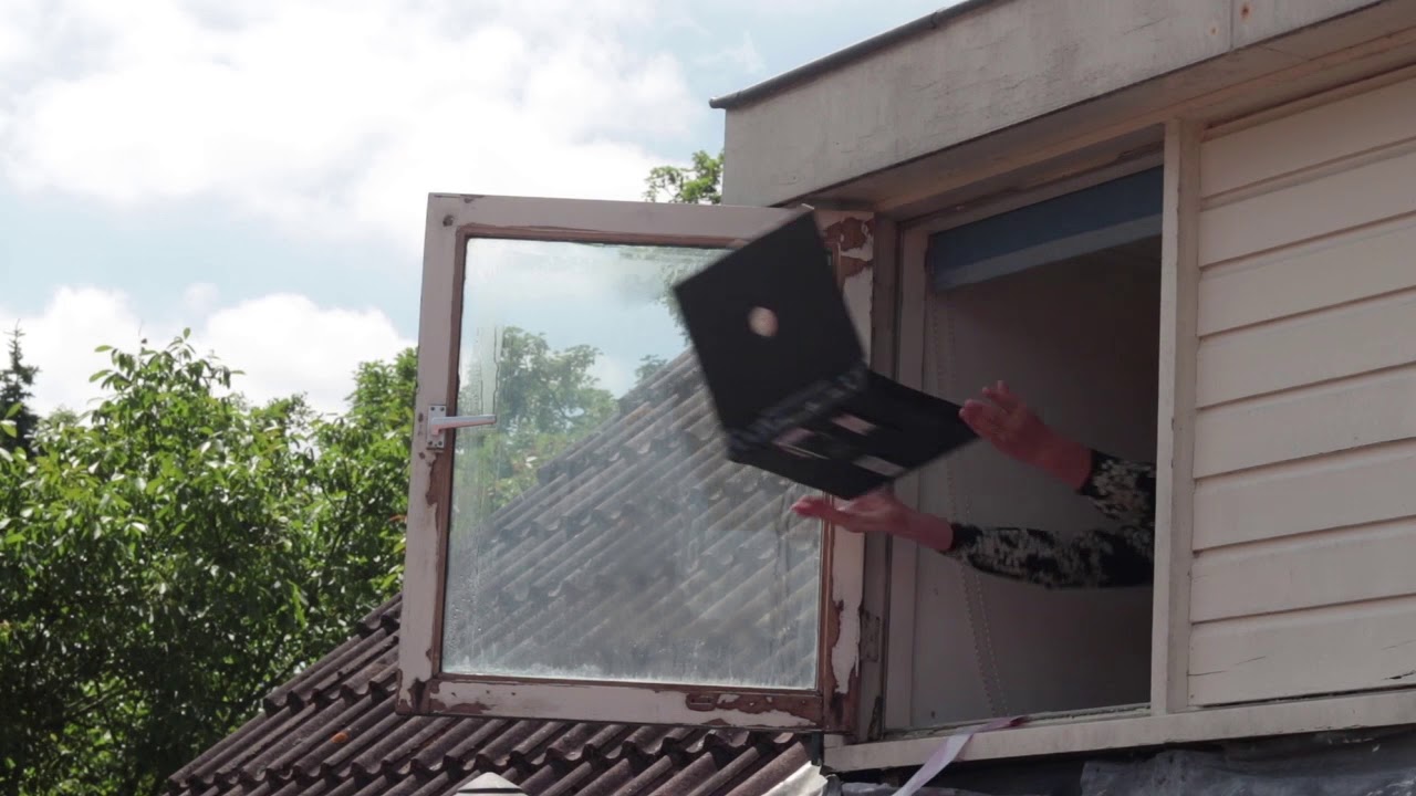 Laptop Thrown Out Of Window Youtube