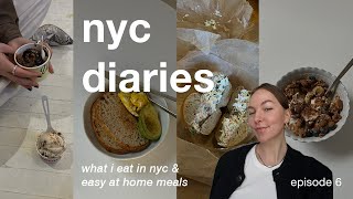 nyc diaries | what i eat in a week living alone in nyc (with no restriction or food rules)
