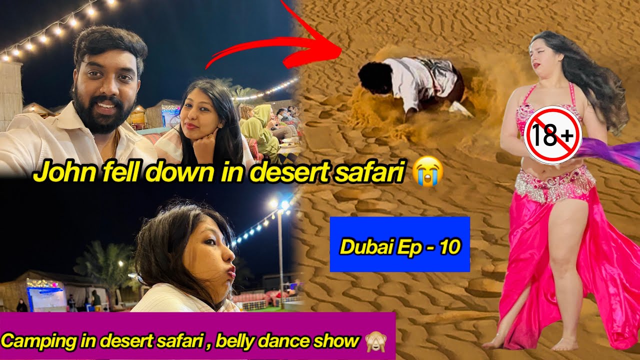 Pona edathula periya vibathu aiduchu😔/#agvlogs #dubai #desertsafari #love #comedy 
