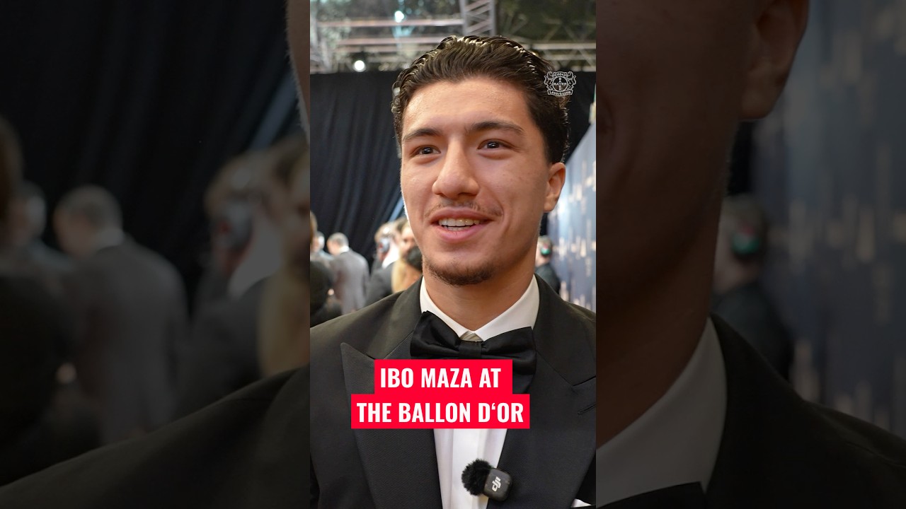 Ibo Maza at the Ballon d‘Or in London ✨