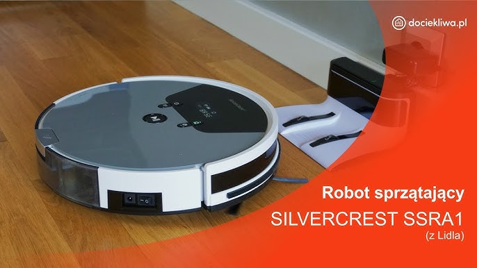 Silvercrest Robot Vacuum Cleaner SSRA1 Unboxing Testing - YouTube