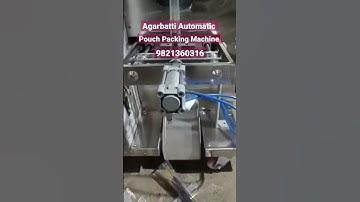 Agarbatti Automatic Pouch Packing Machine #incense #agarbatti#sticks