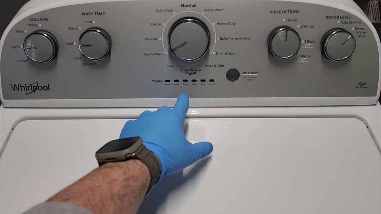 Whirlpool HE Washer and Kenmore Electric Dryer Set Demo YouTube