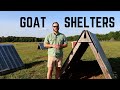 Goat Shelters: Don