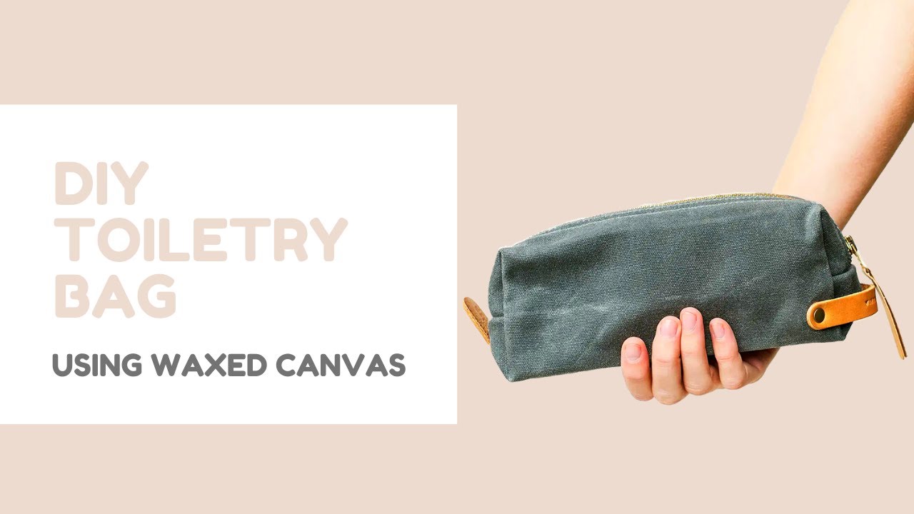 Waxed Canvas Dopp Kit – Winter Session