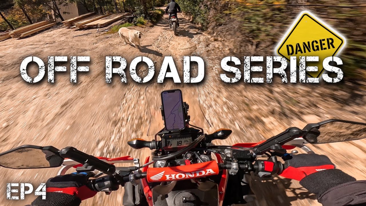 HONDA CRF300L | OFF-ROAD SERIES ep.4 👌[4K RAW Onboard]