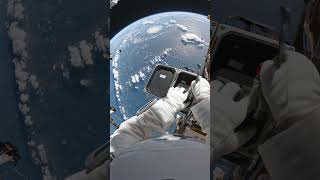 Astronaut Repairs a Cooling System in Space ❄️🚀