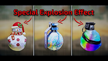 5 Codm Grenades with Special Blast Effects | CODM