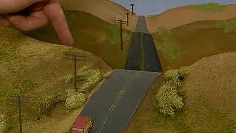 How to Make a Model Railroad Road Disappear