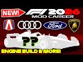 F1 2026 Mod Career Part 0: BUILDING OUR ENGINE! 4 NEW MANUFACTURERS ENTER F1! HUGE DRIVER TRANSFERS!