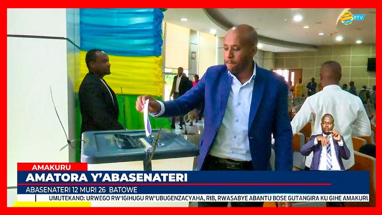 Mu Ntara zose n'Umujyi wa Kigali habaye Amatora y'Abasenateri - YouTube