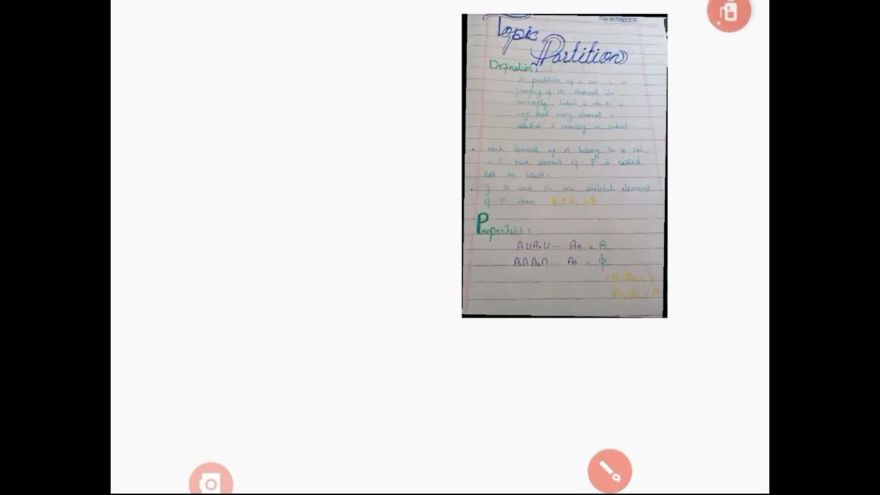 Topic partition ( definition & example) YouTube