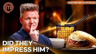 Gordon Ramsay's Most Intense Burger Test | MasterChef Australia