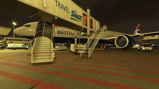 Flying from Manila to London