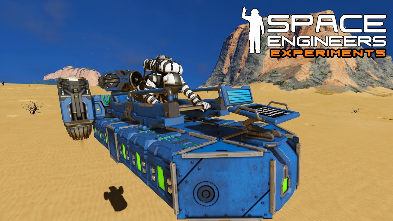 Space Engineers Experiments: Riding In Style - YouTube