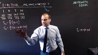 Arithmetic Series Formula Where it comes from and how to use it