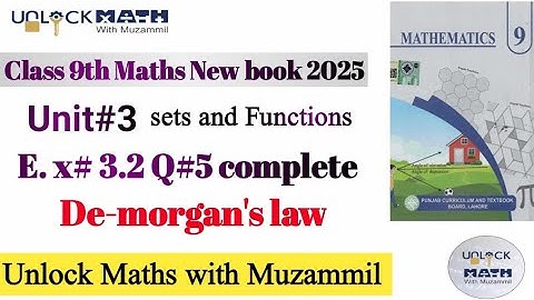 Class 9th Math New Book Exercise 3.2 Question 5-Exercise 3.2 Question 5-9th class Maths New Book
